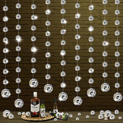 Disco Ball Curtains Party Decorations