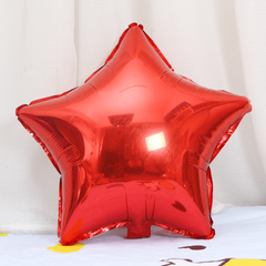 18 Inch Five pointed Star Balloon Helium Balloon Light Board Aluminum Film
