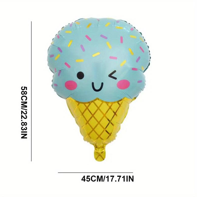 Summer Ice Cream Balloon Children's Birthday Party Decoration