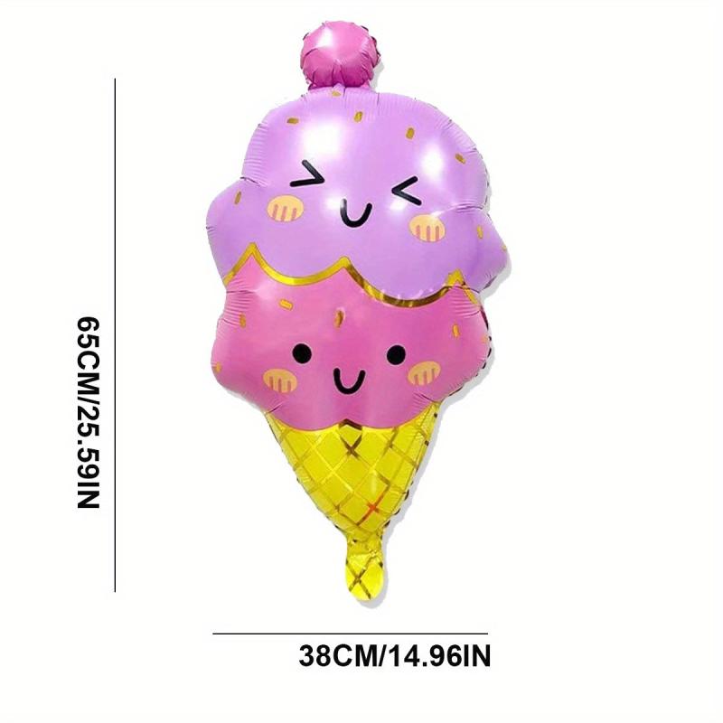 Summer Ice Cream Balloon Children's Birthday Party Decoration