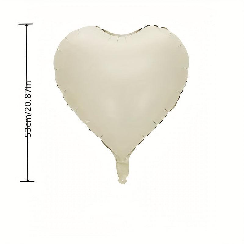 6pcs Love Shaped 18 Inch Aluminum Film Balloon Wedding Party Decoration