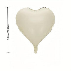 6pcs Love Shaped 18 Inch Aluminum Film Balloon Wedding Party Decoration