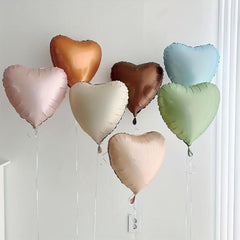 6pcs Love Shaped 18 Inch Aluminum Film Balloon Wedding Party Decoration