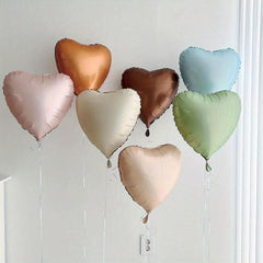 6pcs Love Shaped 18 Inch Aluminum Film Balloon Wedding Party Decoration