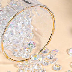 150pcs Acrylic Artificial Diamonds Wedding Decoration Vase Fillers Party DIY