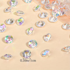 150pcs Acrylic Artificial Diamonds Wedding Decoration Vase Fillers Party DIY