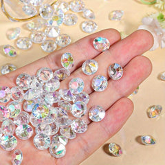 150pcs Acrylic Artificial Diamonds Wedding Decoration Vase Fillers Party DIY
