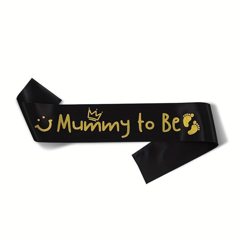 Mummy To Be Sash Daddy To Be Sash Baby Shower Party Decoration Gender Reveal