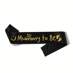 Mummy To Be Sash Daddy To Be Sash Baby Shower Party Decoration Gender Reveal