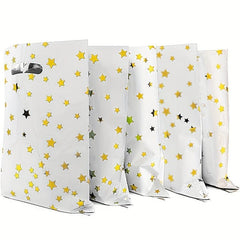 10pcs Stars Goodie Bags Treat Bags Candy Biscuit Cookie Bags