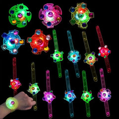 6pcs Glow in the Dark LED Light Up Bracelets for Kids Parties