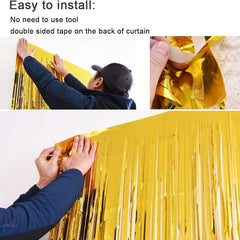 Rose Laser Rain Curtain - Event Decoration