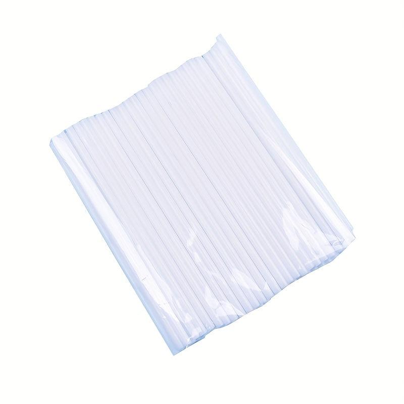 100-Pack Plastic Tube Lollipop Sticks for Candy Cake DIY Party