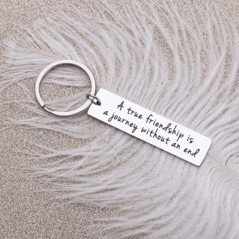 Friendship Keychain Birthday Christmas Gift for Women Men Teen Girls