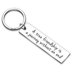 Friendship Keychain Birthday Christmas Gift for Women Men Teen Girls