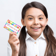 100pcs Punch Cards With Hole Punch - Behavior Incentive Reward Cards