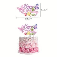 46pcs Butterfly Birthday Party Supplies for Unforgettable Celebration