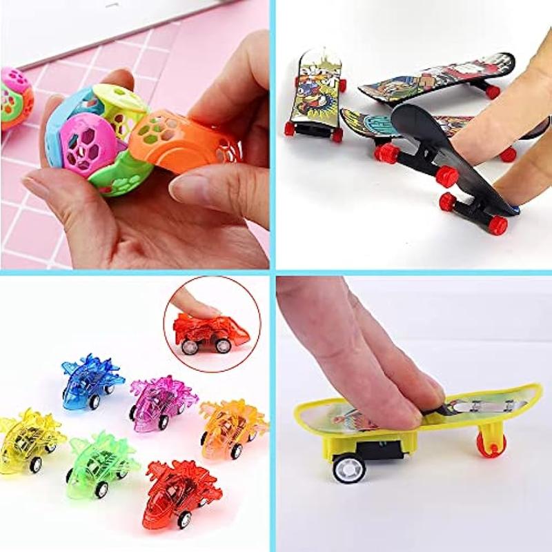 46pc Kids Party Favors Toy Assortment Bundle for Classroom Rewards and Carnival