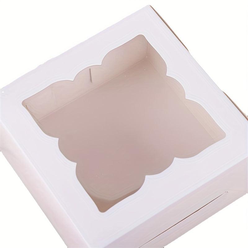 10pcs Candy Box with Window for Treats and Decorations