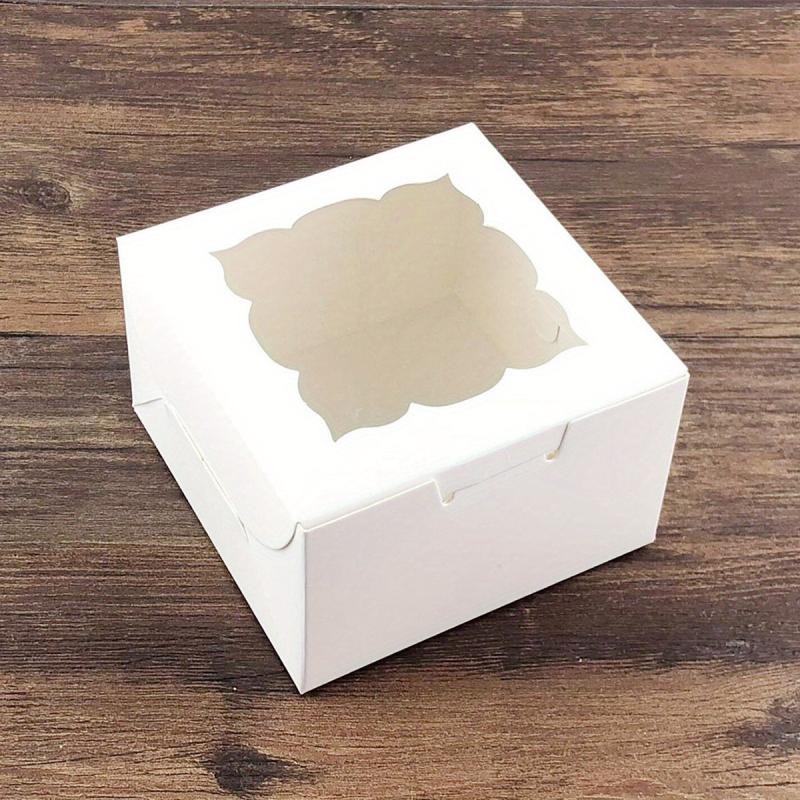 10pcs Candy Box with Window for Treats and Decorations