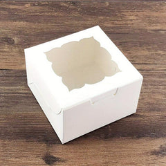 10pcs Candy Box with Window for Treats and Decorations