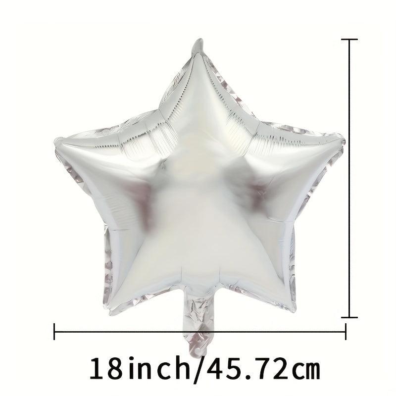 45 72 Cm Five Point Star Foil Balloons Party Wedding Decor