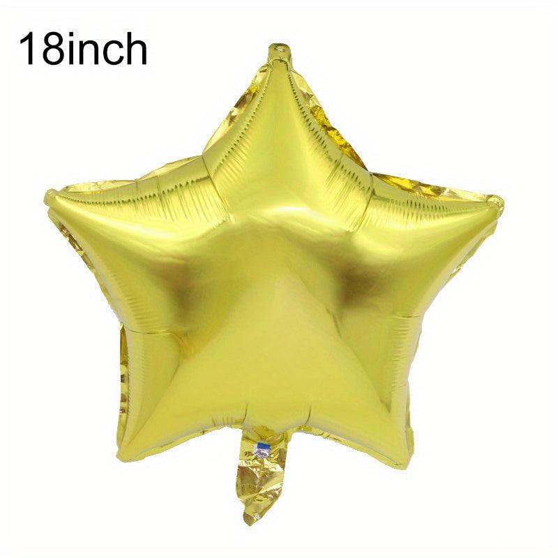45 72 Cm Five Point Star Foil Balloons Party Wedding Decor