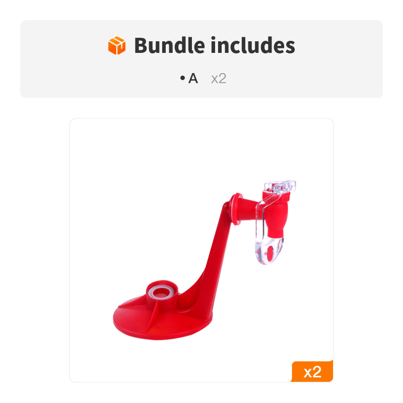 1pc Drink Dispenser Soft Drink Bottle Inverted Water Dispenser