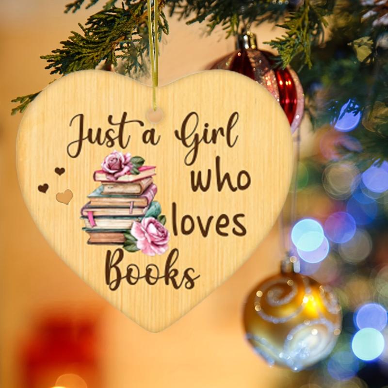 Heart Shaped Flower Love Bookshelf Ornament Wall Decor