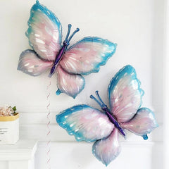 Large Butterfly Foil Balloon Colorful Party Decor Baby Shower Kids Toy