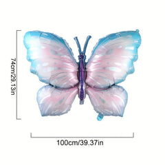 Large Butterfly Foil Balloon Colorful Party Decor Baby Shower Kids Toy