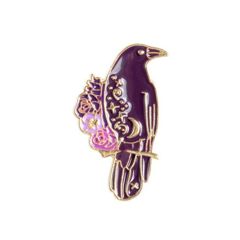 Bird Dress Brooch Bag Accessory Birthday Gift