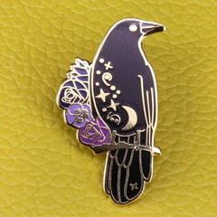 Bird Dress Brooch Bag Accessory Birthday Gift