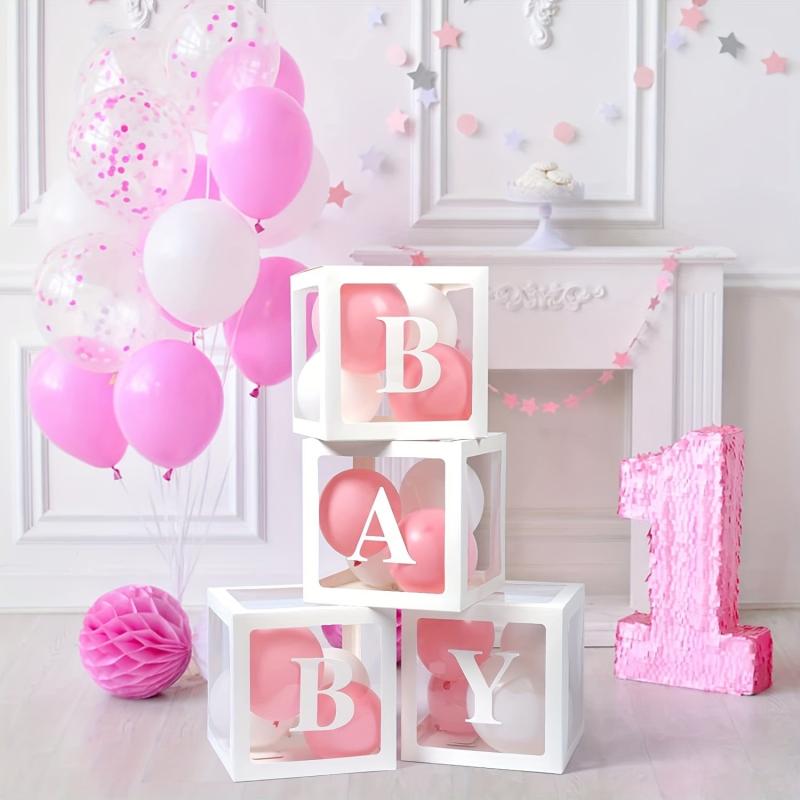 Surprise Transparent Balloon Box for Events Decoration
