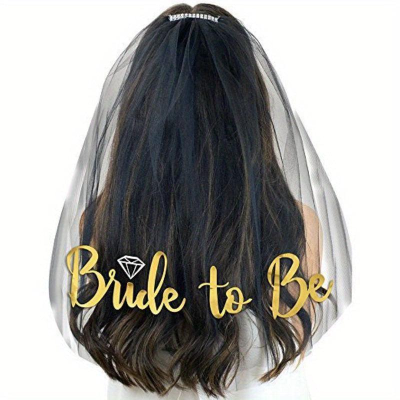 Bride To Be Team Bride Veil Hair Decoration