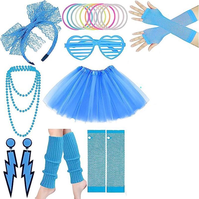 80s Fancy Dress For Women - 1980s Party Costume Set