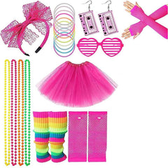 80s Fancy Dress For Women - 1980s Party Costume Set