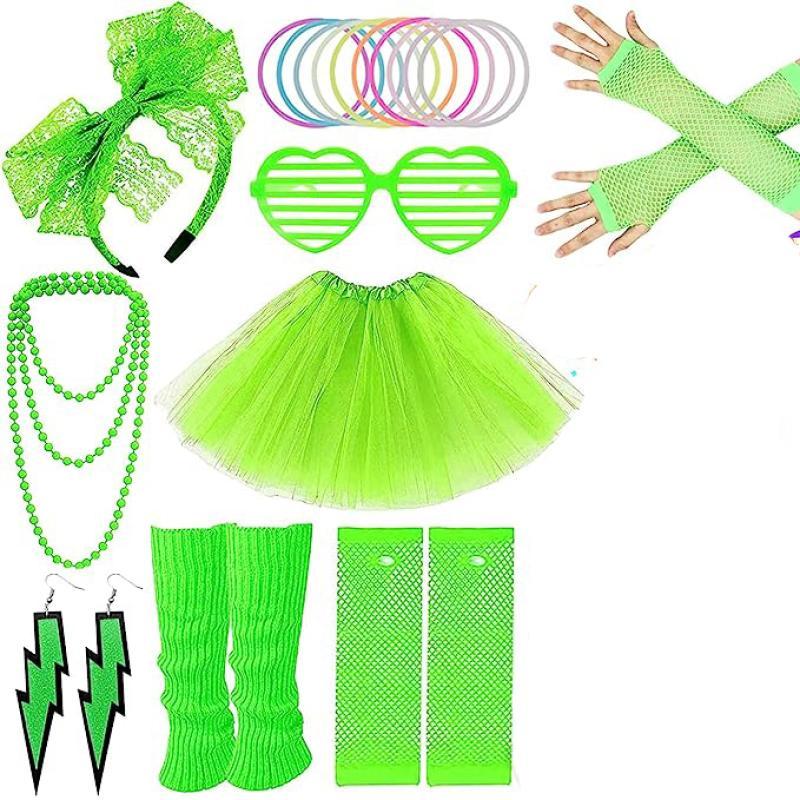 80s Fancy Dress For Women - 1980s Party Costume Set