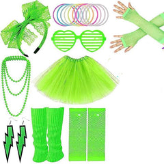 80s Fancy Dress For Women - 1980s Party Costume Set