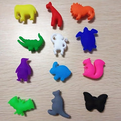 12pcs Silicone Suction Cup Wine Glass Markers Set