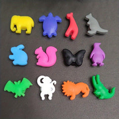 12pcs Silicone Suction Cup Wine Glass Markers Set