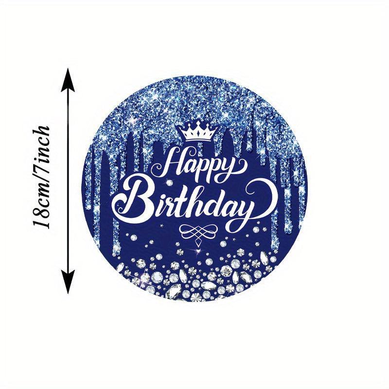 Dark Birthday Party Tableware Set - Disposable Plates, Cups, Straws & Decor