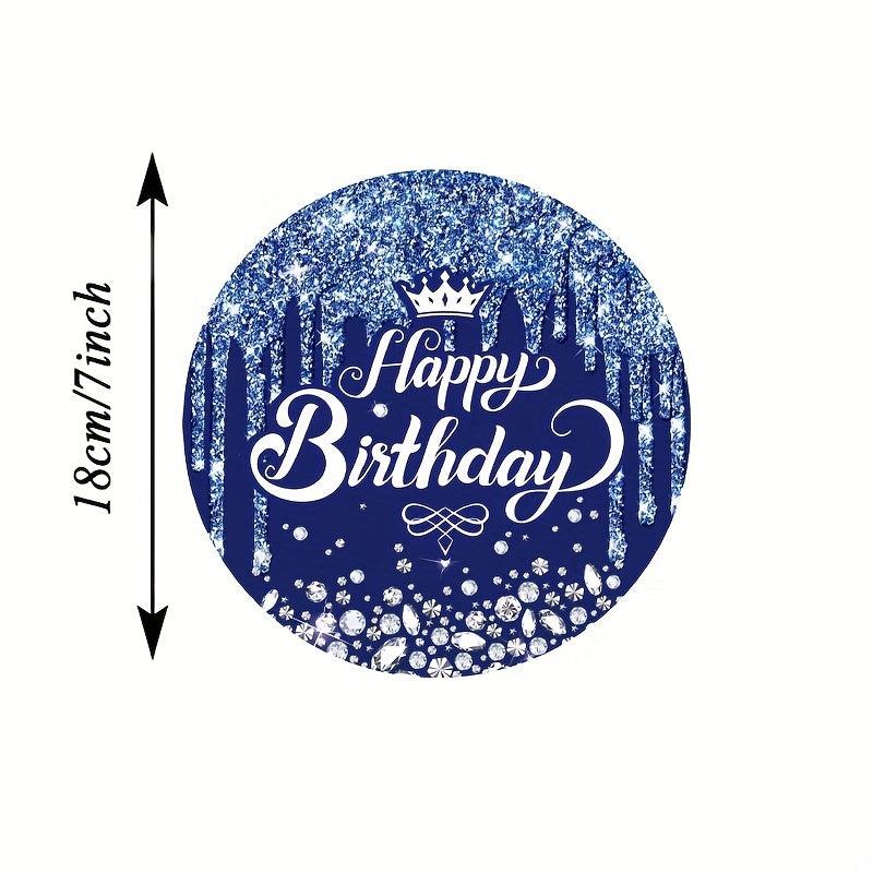 Dark Birthday Party Tableware Set - Disposable Plates, Cups, Straws & Decor