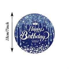 Dark Birthday Party Tableware Set - Disposable Plates, Cups, Straws & Decor