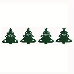 Portable Christmas Tree Cutlery Holder Bag Xmas Party Table Decor