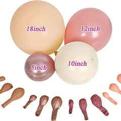 Vintage Pink Rose Balloon Garland Kit for Celebrations
