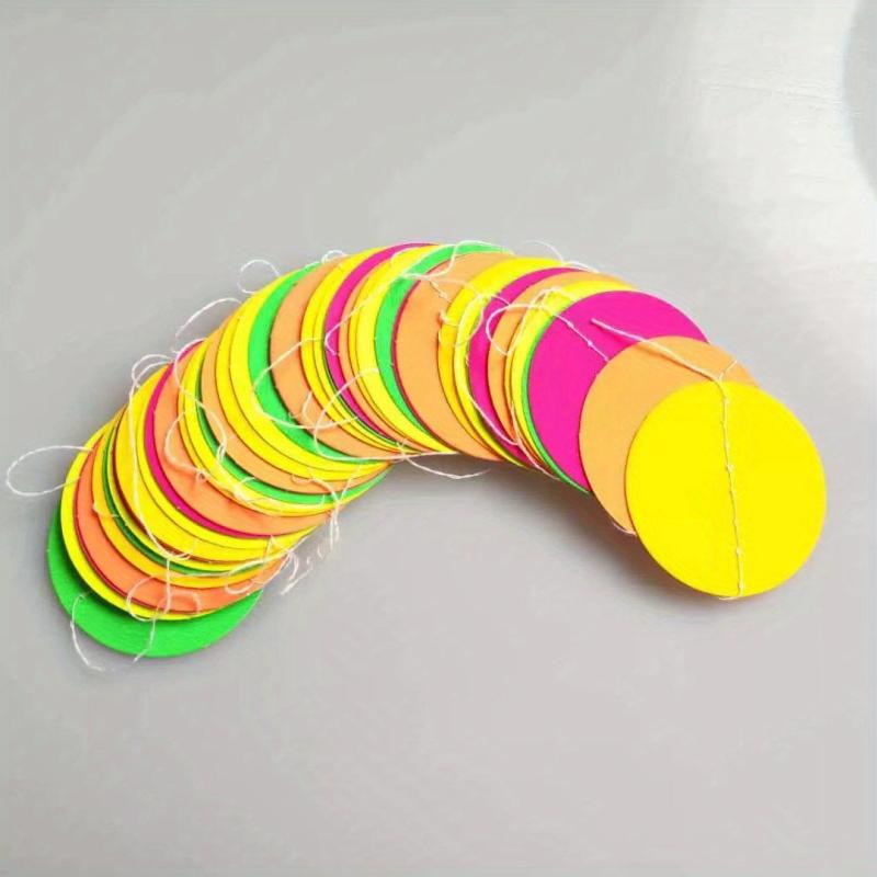 Neon Party Supplies Set 6 Colors UV Reactive Tape Garland, Birthday Wedding
