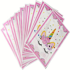 Plastic Unicorn Party Bags 50pcs