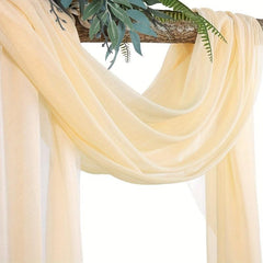 Gauze Mantle Backdrop for Weddings and Photos
