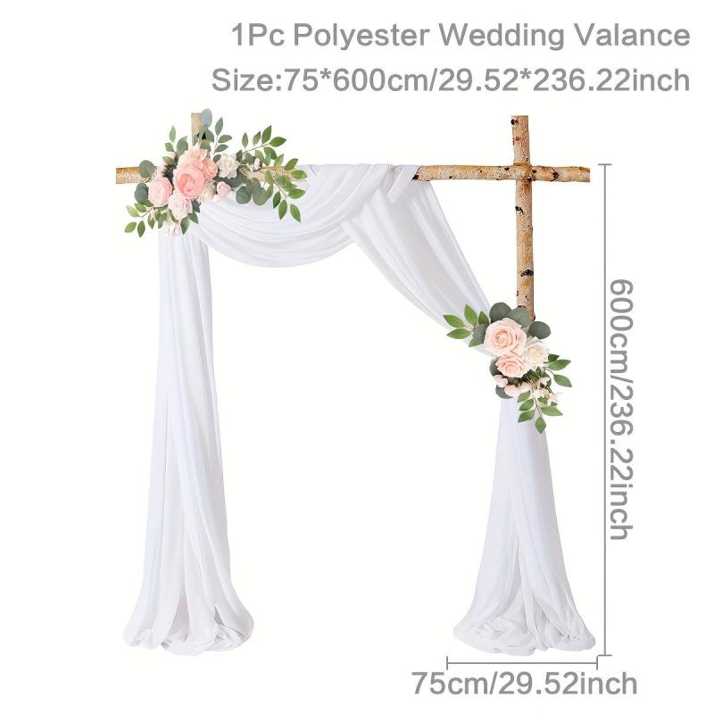 Gauze Mantle Backdrop for Weddings and Photos